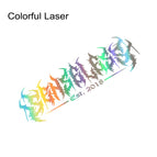 Colorful Laser / 91.44X27.42Cm