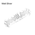 Matt Sliver / 91.44X27.42Cm