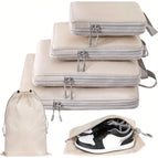 6 Pcs Beige