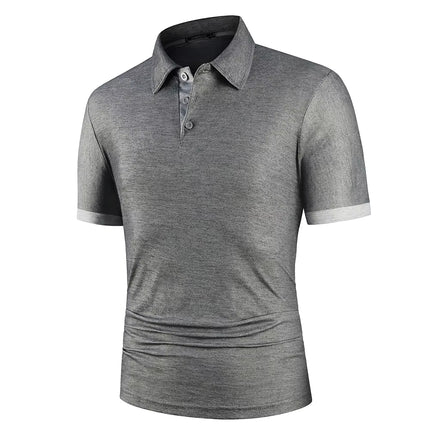 Men Polo Men Shirt Short Sleeve Polo Shirt Contrast Color Polo New Clothing Summer Streetwear Casual Fashion Men Tops