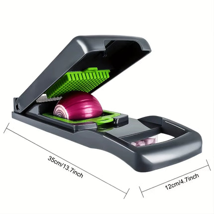 14 Pieces/Set Vegetable Chopper Multifunctional Vegetable Cutter Potato Shred Planer Kitchen Vegetable Convenient Cutting Tool