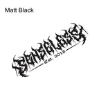 Matt Black / 91.44X27.42Cm
