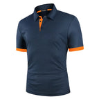 Navy Orange / Asia M 50-60 Kg