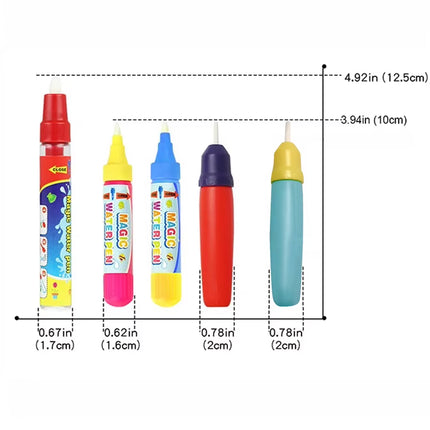 Doodle Pen Magic Pen Painting Mat Toys Pen Writing Mat Pen Water Drawing Toys Replacement Tool Educational Toys for Kids