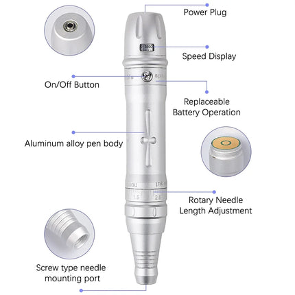 New Wireless PMU Machine Permanent Makeup Kits, Tattoo Pen for Lip/Eyeliner / Eyebrows Microshading Microblading Tattoo Kits