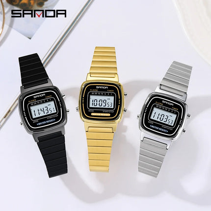 Women Golden Classic Quartz Watch Fashion Female Elegant Clock Boy Girl Gift Watches Casual Ladies Waterproof Wristwatch
