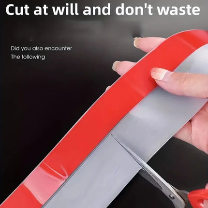 25/35/45MM Silicone Rubber Sealing Strip, Window Door Weather Stripping Seal Strip, Household Sealing Tape for Bedroom Living Ro