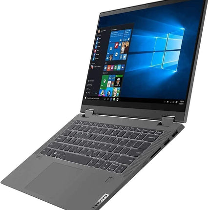 New  Flex 5 14" 2-In-1 Touchscreen Laptop, 8-Core AMD Ryzen 7 4700U (Beat I7-8550U), FHD IPS, Backlit, Fingerprint, Bundled with Woov Sleeve, Win 10, Black (8GB|1024GB SSD)