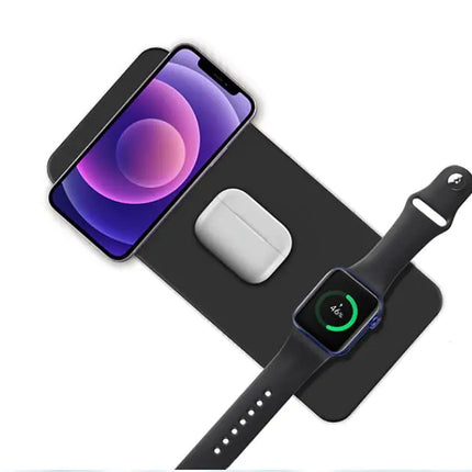 15W Fast Wireless Charger for Apple Phones (3-in-1)