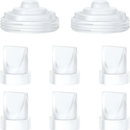Full Sets 24Mm Collector Cup and Flange Inserts Only Compatible with Momcozy M5 Breast Pump Replacement Accessories