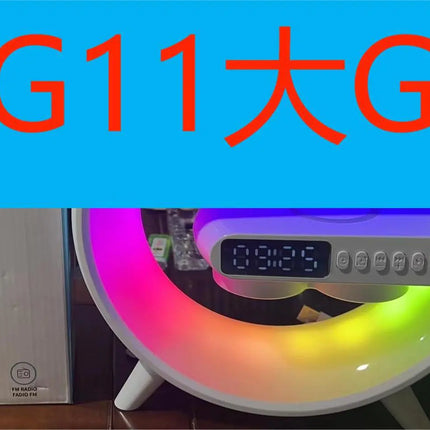 BT-3401 Bluetooth Speaker with Colorful Atmosphere Light