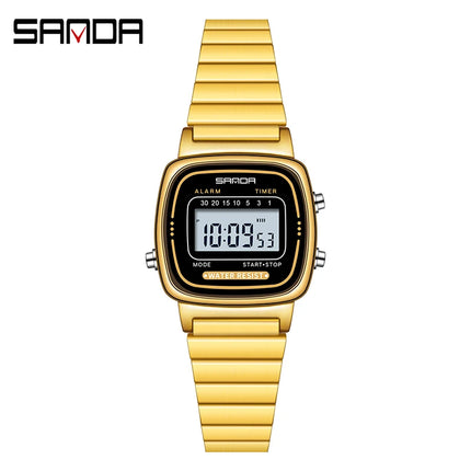 Women Golden Classic Quartz Watch Fashion Female Elegant Clock Boy Girl Gift Watches Casual Ladies Waterproof Wristwatch