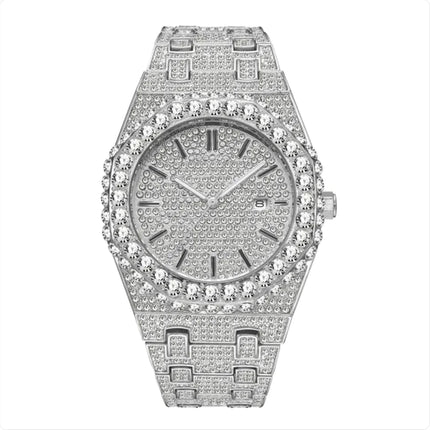 Men's  Starry Diamond Quartz Watch