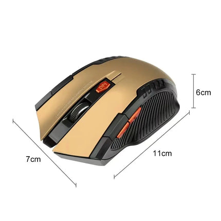 Wireless Battery Mouse for Business and Gaming Laptops