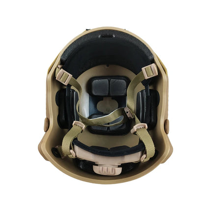 FAST Tactical Protective Helmet Airsoft MH Helmet ABS New Thickened Outdoor PJ Air Gun Shooting CS Protective Equipment