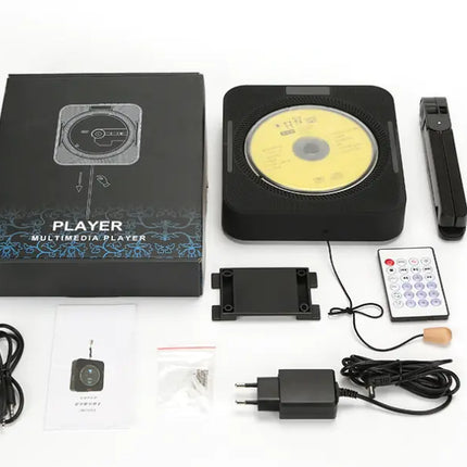 Portable CD Player and Bluetooth Speaker for Learning