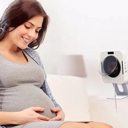 Portable CD Player and Bluetooth Speaker for Learning